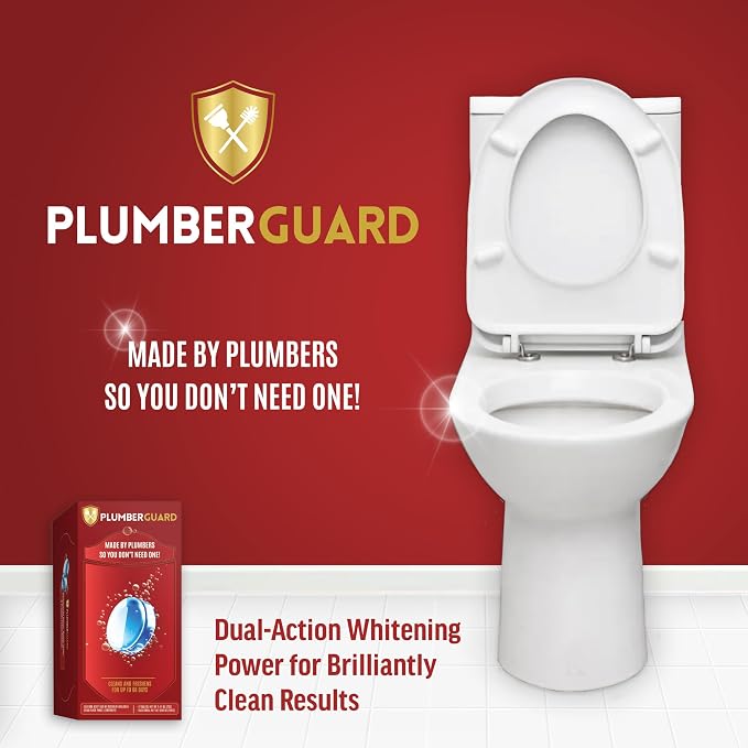 Toilet Tablets 4 Pack | Bleach & Chlorine Free, Dual-action Whitening - Image 2