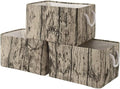TcaFmac Fabric Storage Basket, Decorative Canvas Storage Bins Baskets by TcaFmac