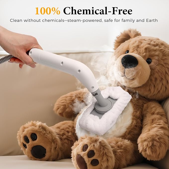 Kuvictewl Steam Cleaner All-in-One Kit, Chemical-Free Steamer - Image 3