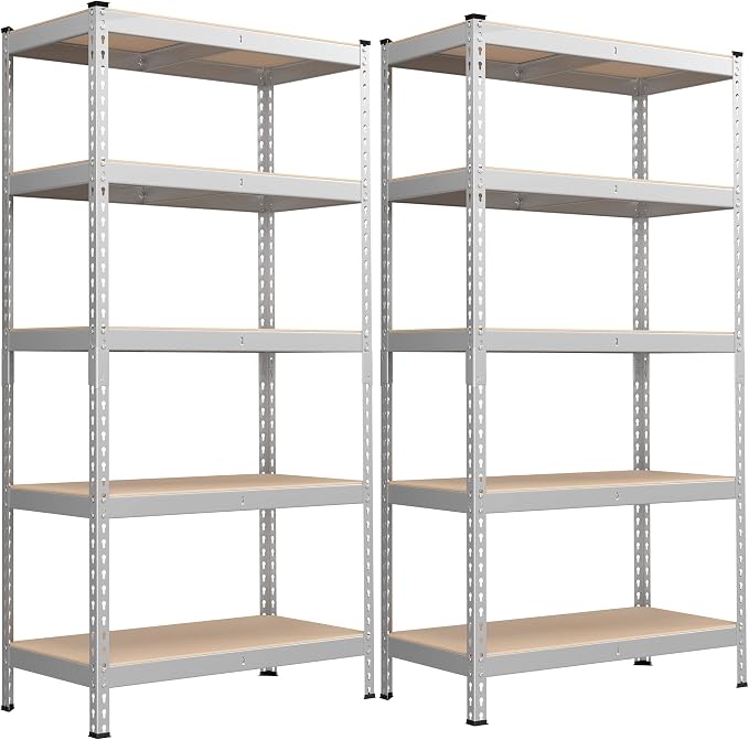 SONGMICS 5-Tier Storage Shelves, Load 2310 lb, Boltless Assembly, Adjustable by SONGMICSbySONGMICSHOME