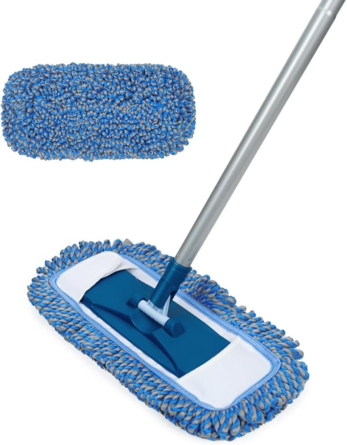 MAVRIZ Dust Mop for Hardwood Floor Washable Wet and Dry Mop by MAVRIZ