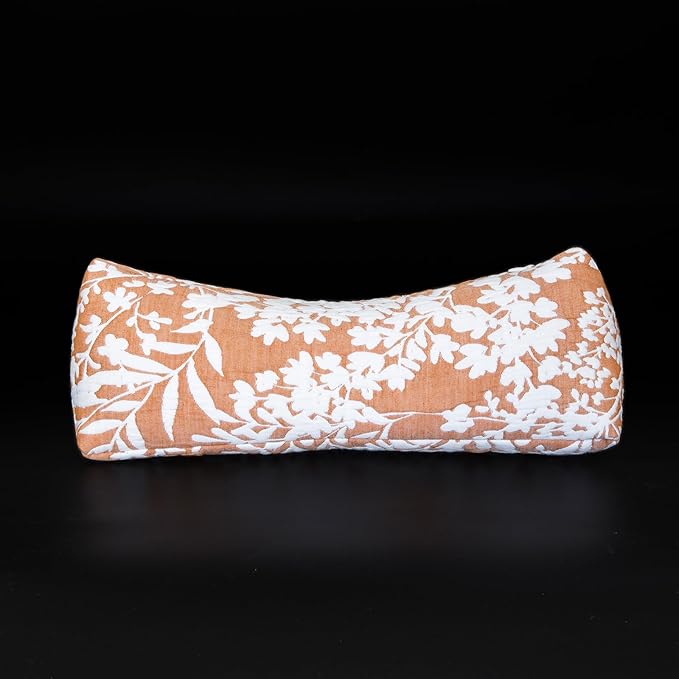 Buckwheat Neck Support Pillow Cervical Neck Cylinder Bolster Pillow, Buckwheat by GLORYSEASON