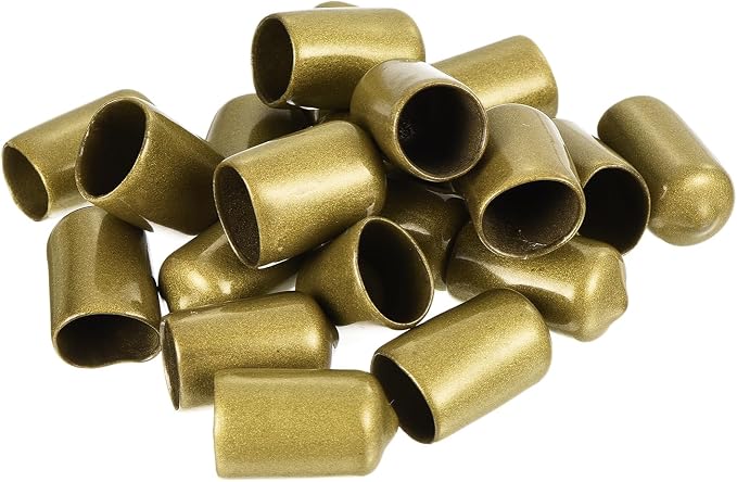 uxcell 20pcs Rubber End Caps 12.5mm ID Vinyl Round Tube Bolt Cap Cover Thread - Image 4