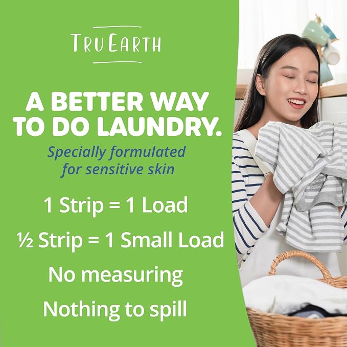 Tru Earth Compact Dry Laundry Detergent Sheets, Unscented - Image 6