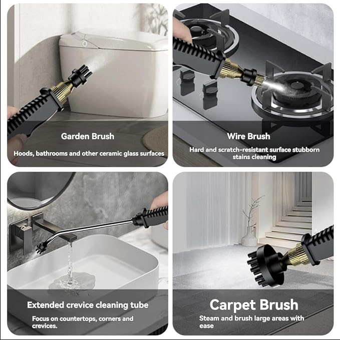 Handheld Steam Cleaner, 2500W Portable Steamer - Image 8