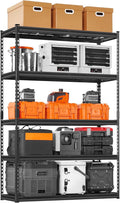 VEVOR Storage Shelves, 2500 lbs, 5 Tier Heavy Duty Garage Shelving, by VEVOR