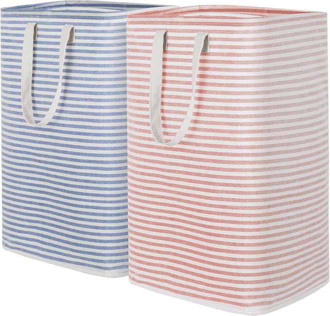 Lifewit 2 Pack Laundry Hamper Large Collapsible Laundry Basket, Freestanding by Lifewit