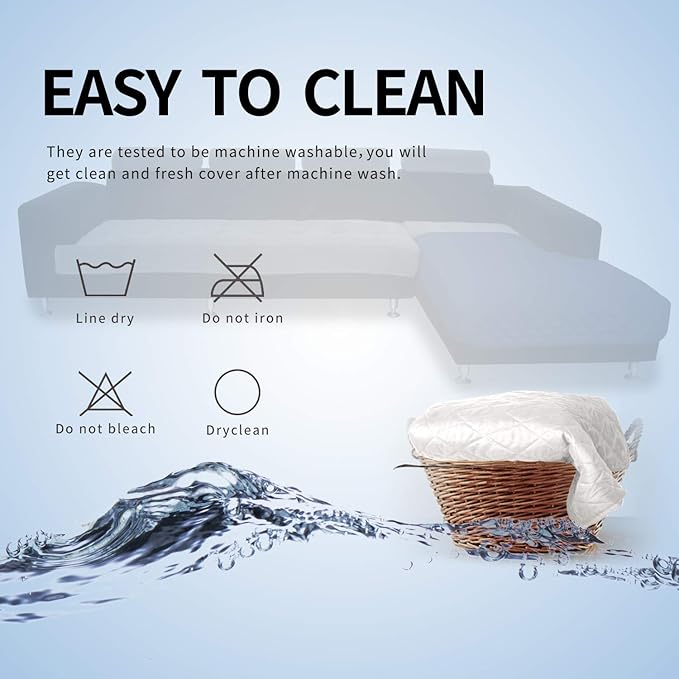 Easy-Going Sectional Couch Covers - Image 7