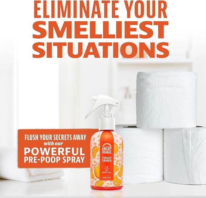 ANGRY ORANGE Toilet Tamer Bathroom Spray - Image 3