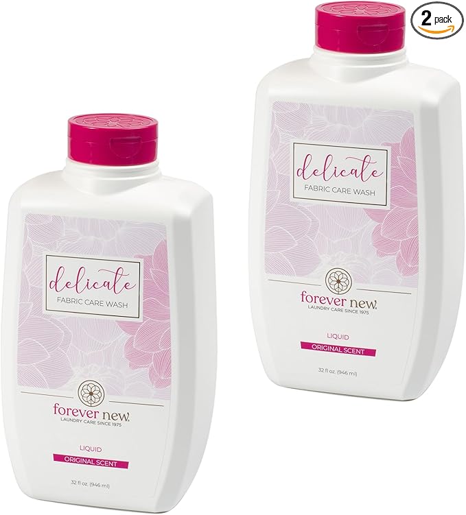 Forever New 32oz Liquid Original Scent Fabric Care Wash 2 Pack Natural Laundry by FOREVERNEW