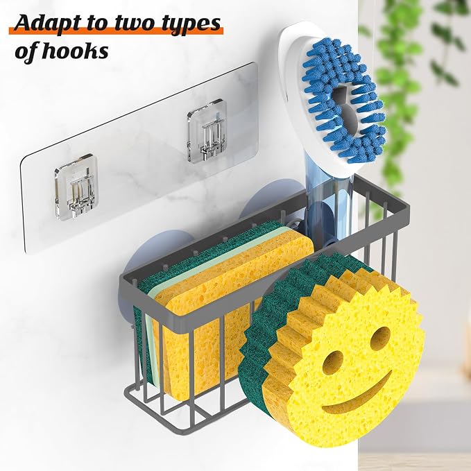 Sponge Holder Smiley Face, Sink Caddy - Image 3