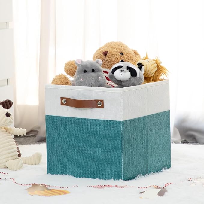 HNZIGE Fabric Storage Cube Bins Baskets - Image 4