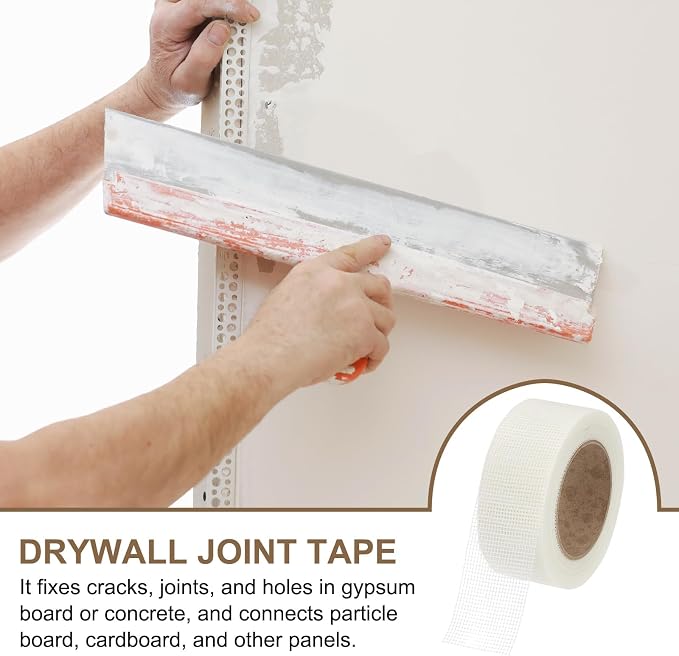 PATIKIL Drywall Repair Mesh Tape, 2 inch x 82 ft Fiberglass Repair Patch - Image 7