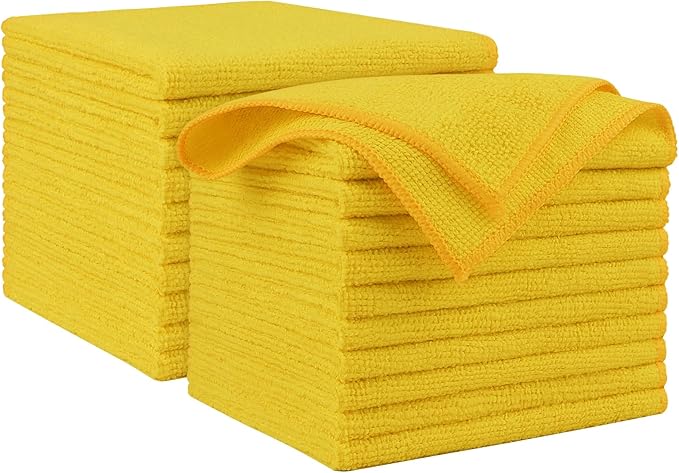 AIDEA Microfiber Cleaning Cloth, Microfiber Towels by AIDEAHOME