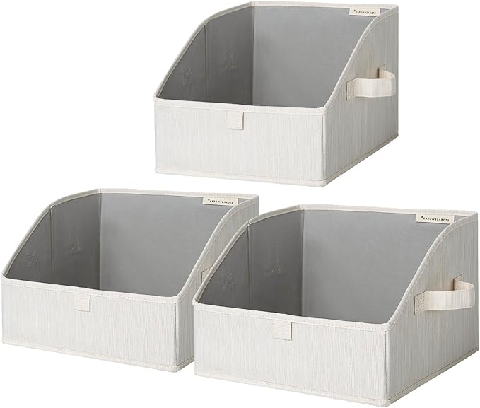 StorageWorks Closet Storage Bins, Trapezoid Organizer Box by StorageWorks