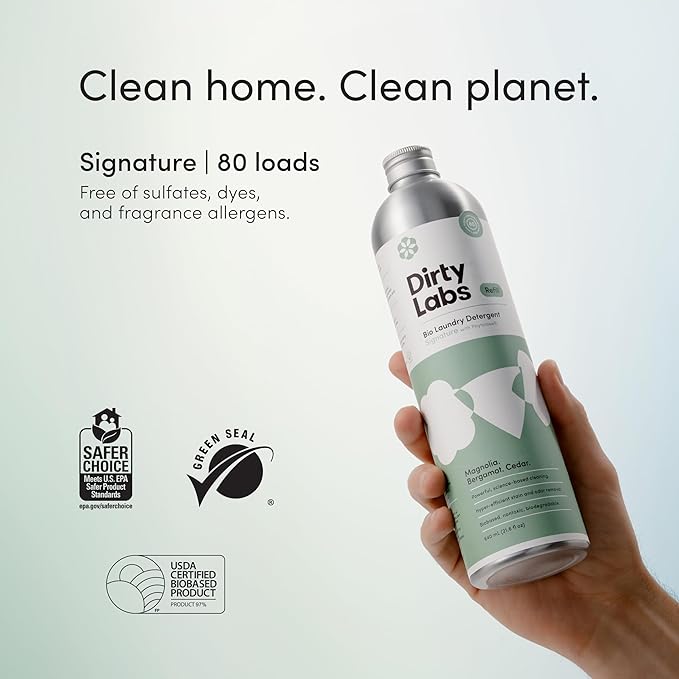 Dirty Labs | Signature Scent Bio-Liquid Laundry Detergent 80 Loads - Image 3