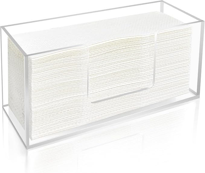1Pack Acrylic Paper Towel Dispenser, Napkin Holder by Unknown