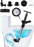 Toilet Plunger Drain Clog Remover Tool, High-Pressure Drain Snake Sink Plunger by Unknown