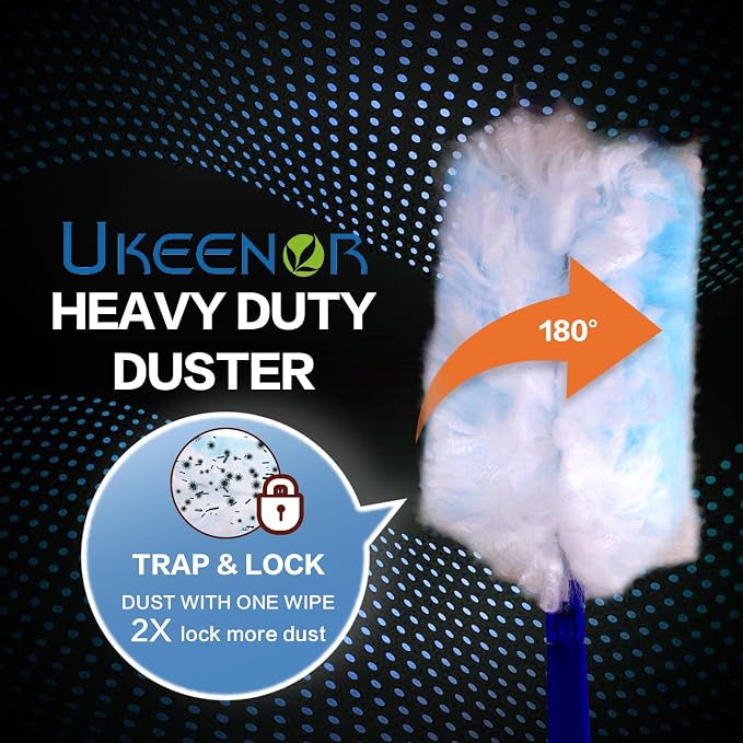 180° Dusters Multi Surface Duster Refills Kit Extender Handle - Image 3