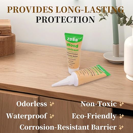 Wood Drawer Wax Lubricant Paste Door-Ease Lubricant Wear-Resistant Eliminate - Image 3