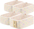 Small Storage Baskets for Organizing | Closet Organizer Bins | Shelf Toy Basket by MiniArkStorageBasketsHome