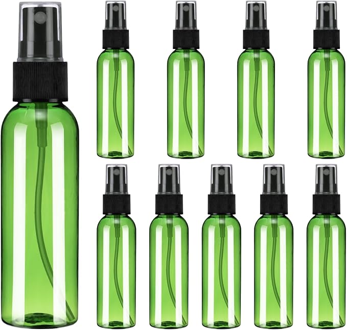 uxcell 20Pack Spray Bottles, 2 Oz/60ML Reusable Clear Empty Mist Plastic Mini by uxcell