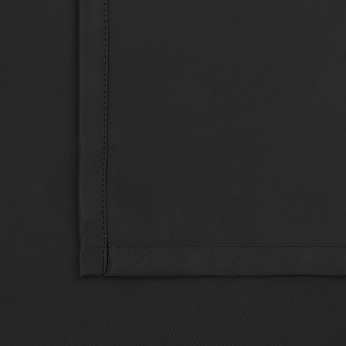 BGment Black Blackout Curtains for Bedroom 52 x 72 Inch Long - Image 6