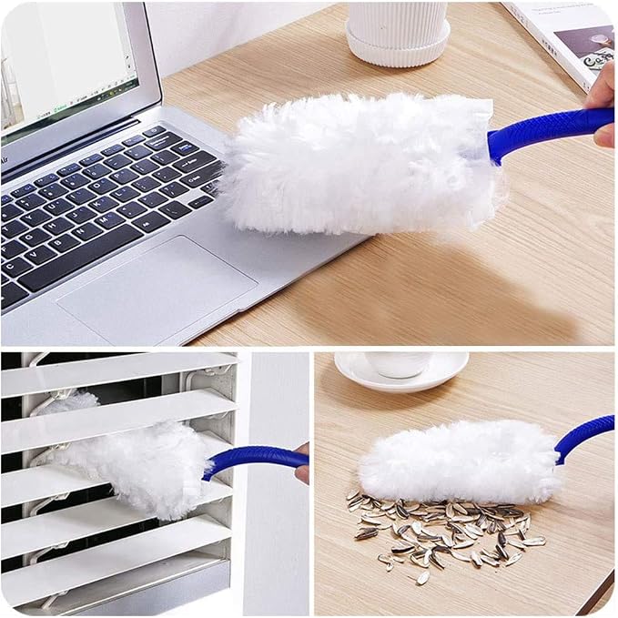 360 Degree Duster Refills White and Blue Replacement Heads 20 Counts - Image 3
