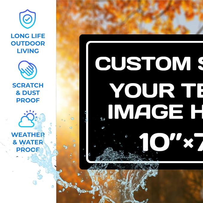 Personalized Aluminum Weatherproof Metal Signs - Image 3
