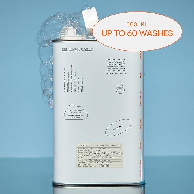 DedCool Liquid Laundry Dedtergent | 01 Taunt | Luxurious Long-Lasting Signature - Image 3