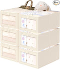 Criusia 6 Pack Linen Closet Organizers and Storage, Large Linen Closet Baskets by Criusia