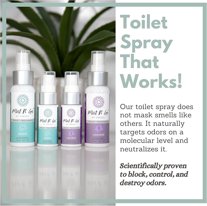 Mist N' Go Omaze Travel Bathroom Spray - Image 3