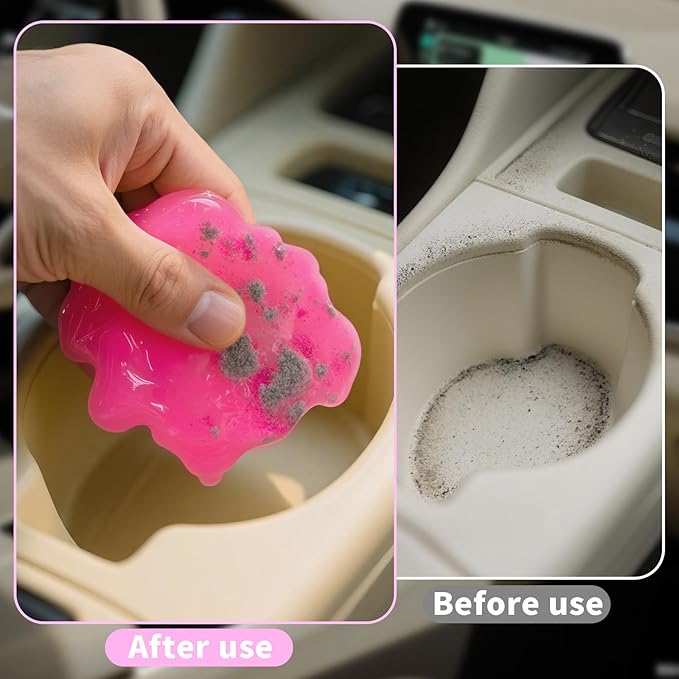 ASFSKY Car Cleaning Gel Cleaning Putty Universal Dust Cleaning Car Interior - Image 6