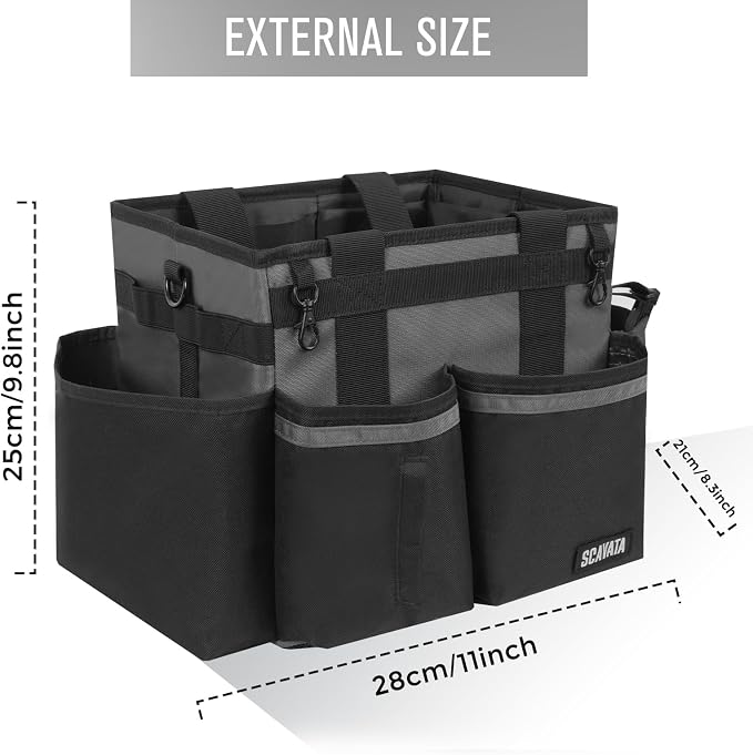 Compact Wearable Cleaning Caddy, Small Cleaning Caddy Supplies Organizer - Image 5