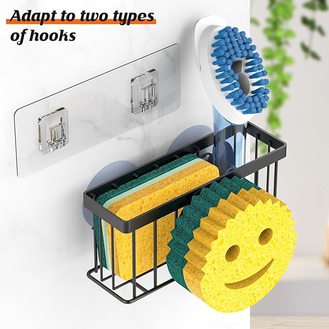 Sponge Holder Smiley Face, Sink Caddy, Sink Organizer - Image 3