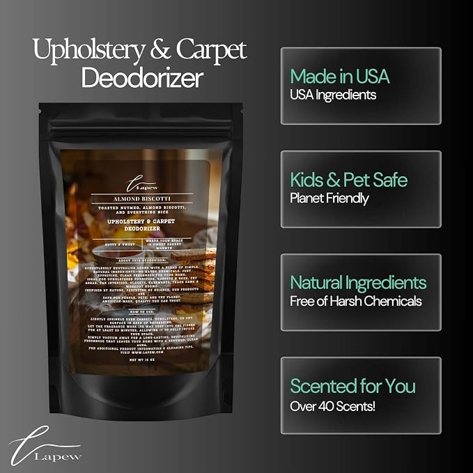 Almond Biscotti Carpet Freshener Powder: Powerful Odor Eliminator - Image 6