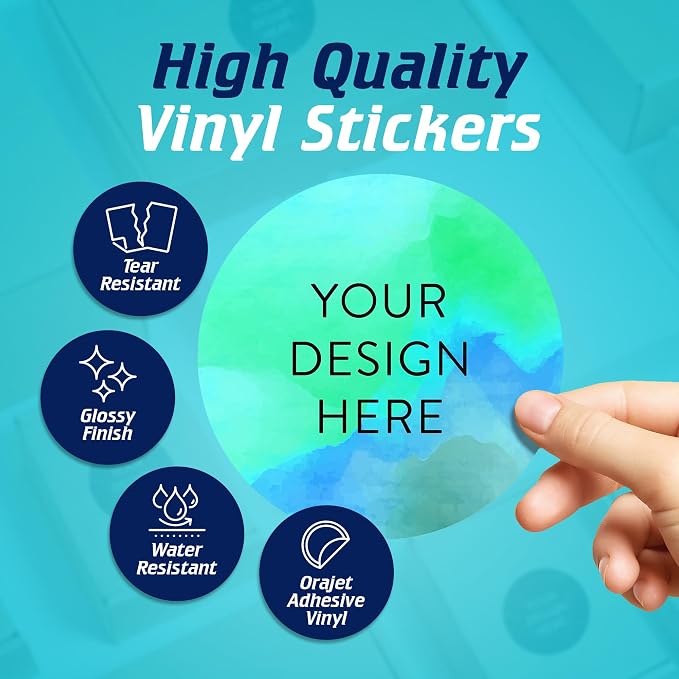 100 Custom Vinyl Stickers - Image 3