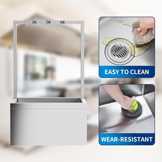 TONGMO Stainless Steel Floor Mop Sink, Mop sink - Image 6