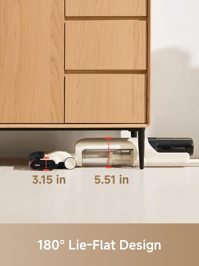 MOVA K30 SE Wet Dry Vacuum Cleaner, 180° Lie-Flat Reach Smart Vacuum Mop - Image 2