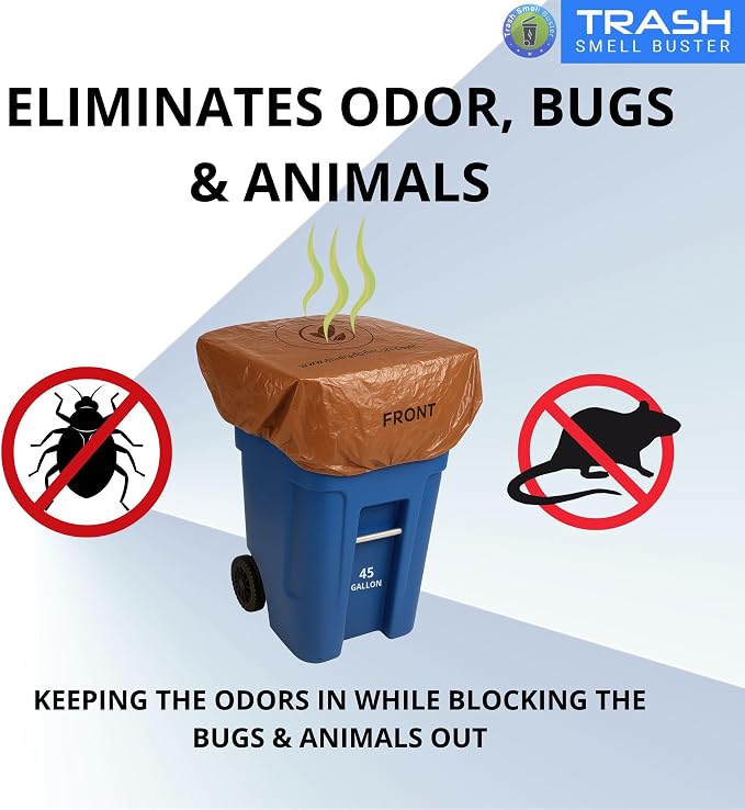 Trash Can Cover Odor Eliminating Bag - Image 5