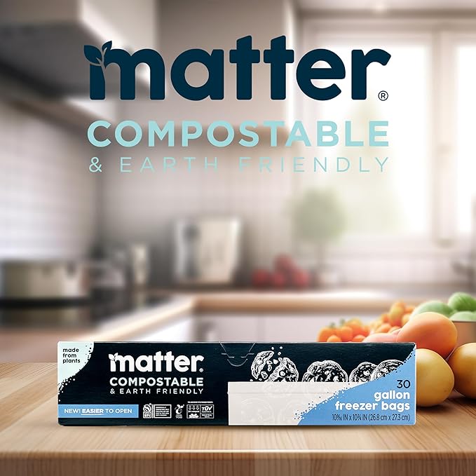 Matter Compostable Gallon Freezer Bags - Image 7