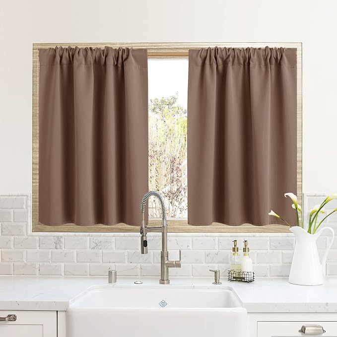 RYB HOME RV Camper Door Window Curtains -Blackout Privacy Curtains & Drapes by RYBHOME