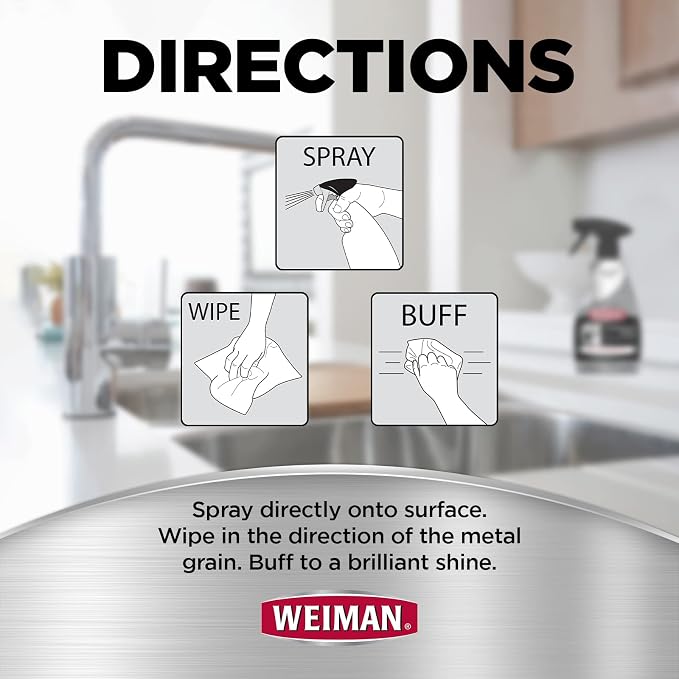 Weiman Stainless Steel Cleaner and Polish - Image 7