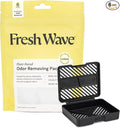 Fresh Wave Lemon Odor Eliminating & Deodorizing Packs | Bag of 6 & Fresh Pod by FreshWave
