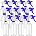 Eccliy 12 Pcs 16 Oz Plastic Spray Bottle, Adjustable Empty Reusable Sprayer by Eccliy