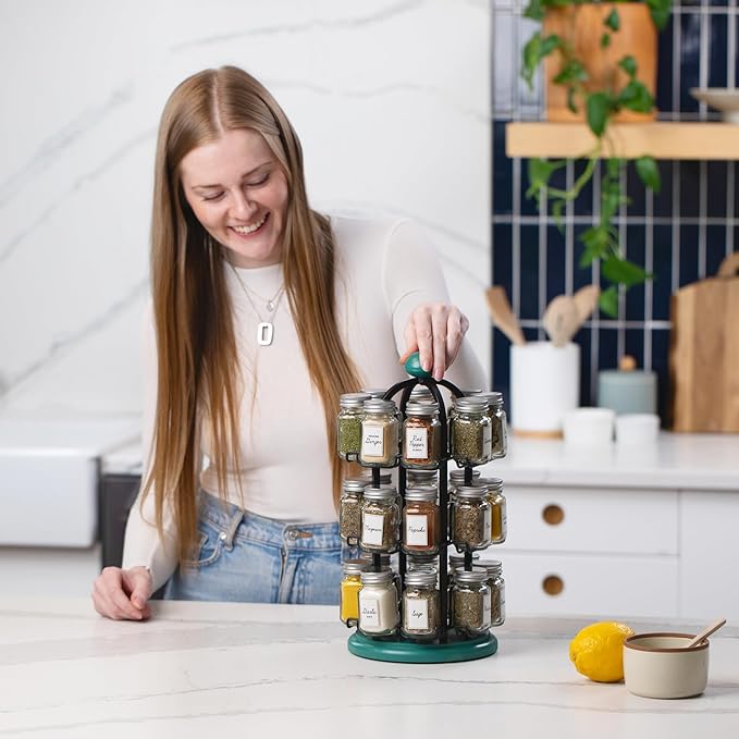 Orii Adrinova 24 Jar Revolving Spice Rack - Image 4
