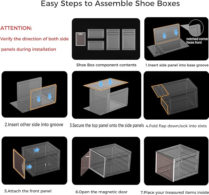 X-Large Stackable Shoe Boxes - Image 6