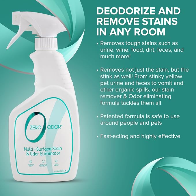 Zero Odor – Multi-Surface Stain Remover & Odor Eliminator - Image 7