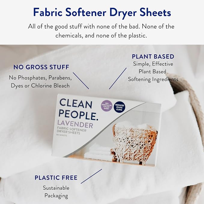 The Clean People Fabric Softener Sheets - Image 3