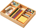 Umilife Desk Drawer Organizer, Bamboo Wood Organizer Tray by Umilife